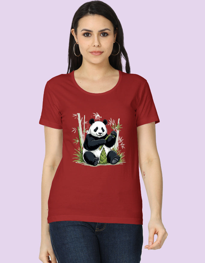 Women's Happy Panda Tee - Urban Edge