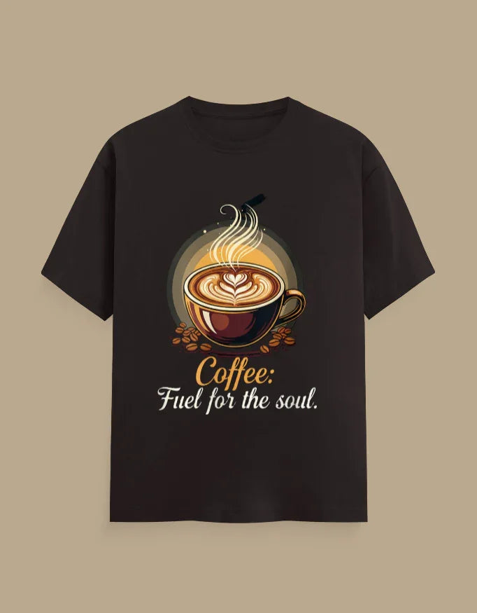 Coffee Lover | "Fuel for My Soul" Printed Tee - Urban Edge