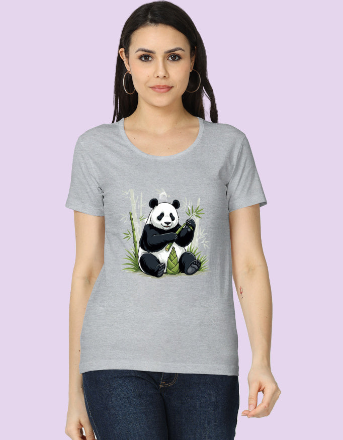 Women's Happy Panda Tee - Urban Edge