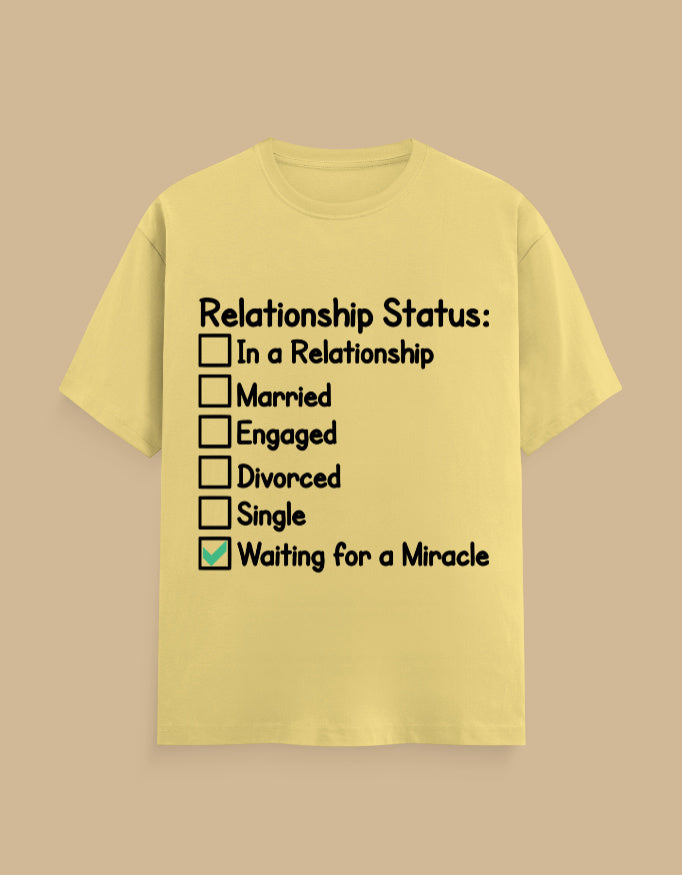 Relationship Status - Funny & Sarcastic Graphic Tee - Urban Edge