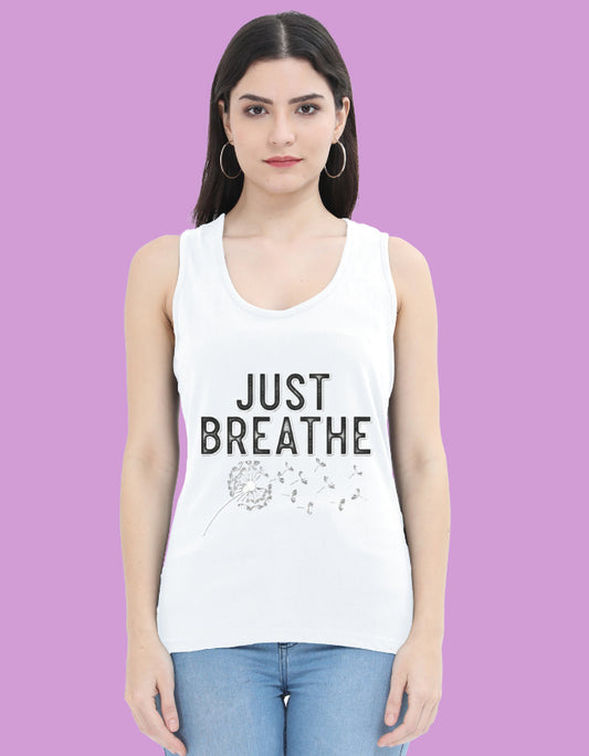 Just Breath -Nature Lover Women's Tank Top - Urban Edge