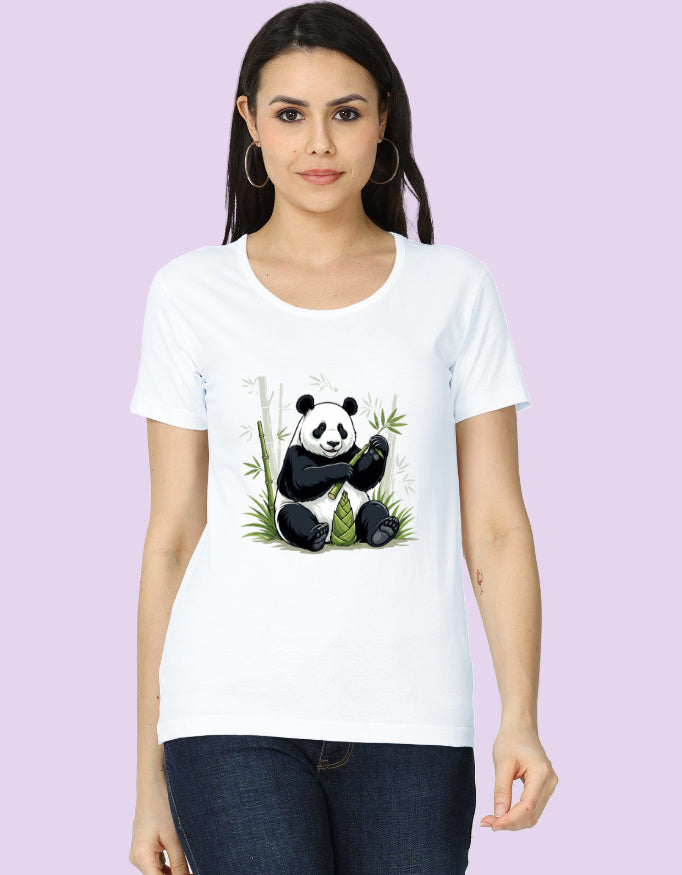 Women's Happy Panda Tee - Urban Edge
