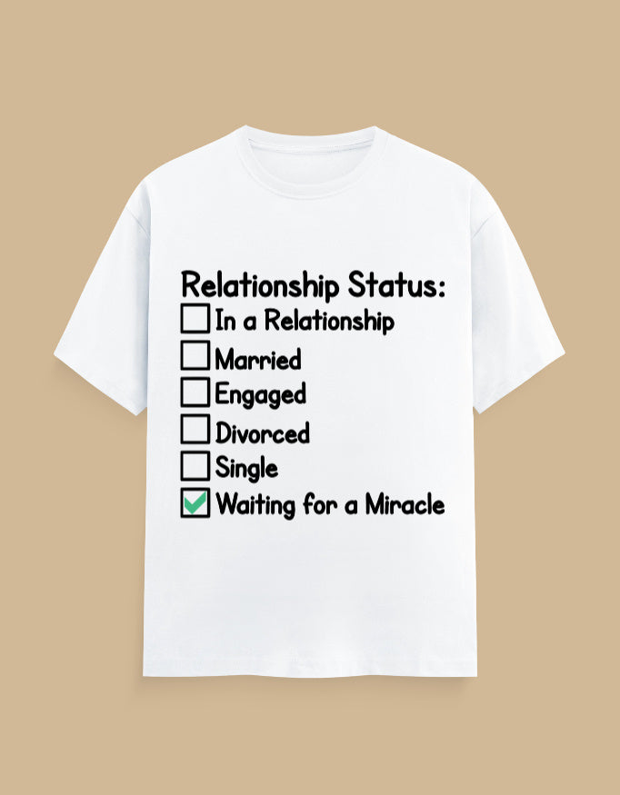 Relationship Status - Funny & Sarcastic Graphic Tee - Urban Edge