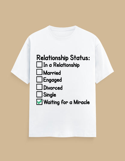 Relationship Status - Funny & Sarcastic Graphic Tee - Urban Edge