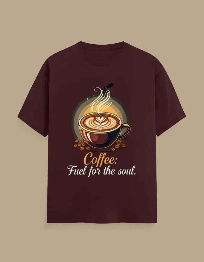 Coffee Lover | "Fuel for My Soul" Printed Tee - Urban Edge