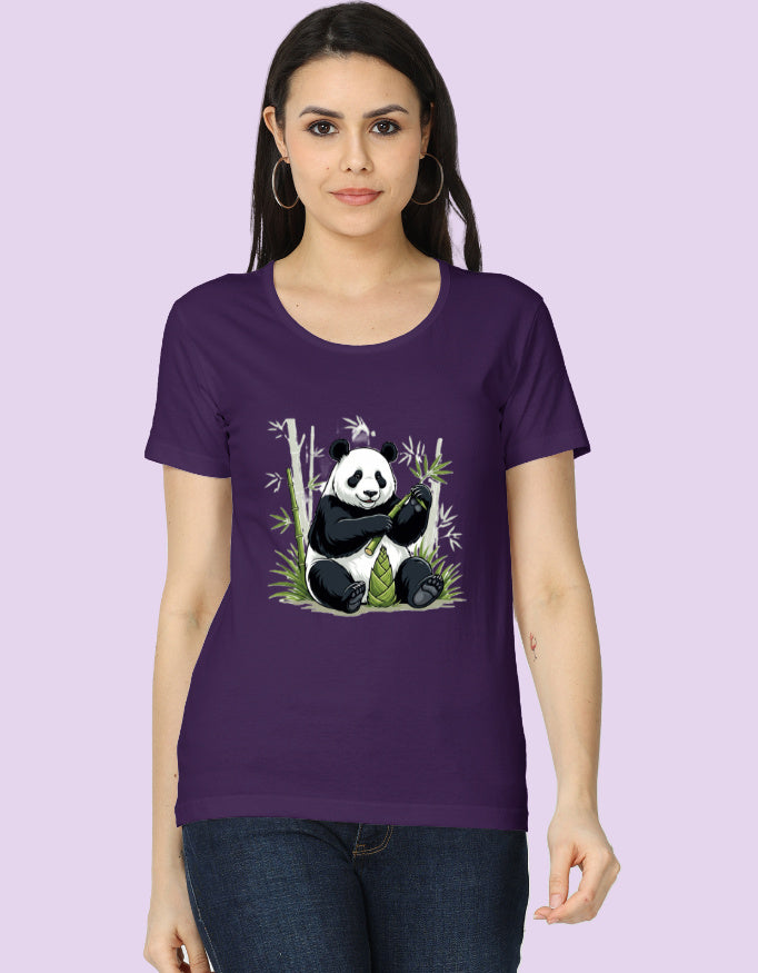 Women's Happy Panda Tee - Urban Edge