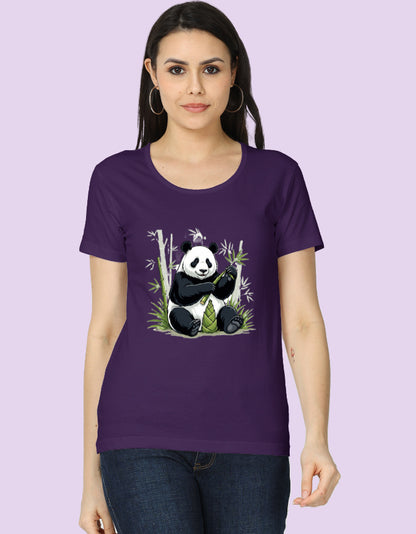 Women's Happy Panda Tee - Urban Edge
