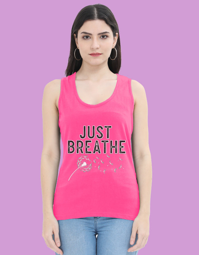 Just Breath -Nature Lover Women's Tank Top - Urban Edge
