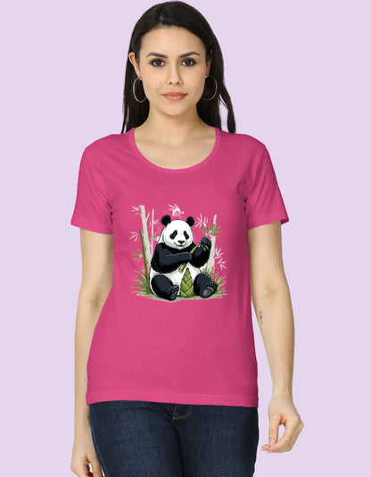 Women's Happy Panda Tee - Urban Edge