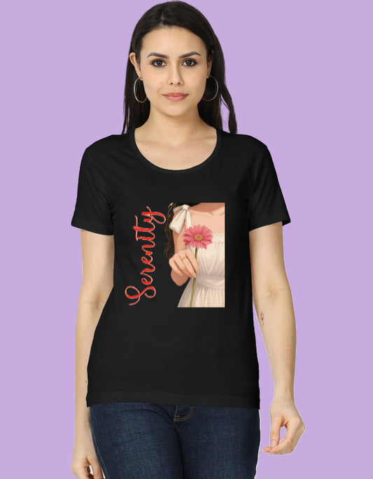 Serenity - Confident Women's Classic T-Shirt - Urban Edge