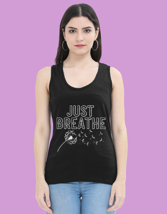 Just Breath -Nature Lover Women's Tank Top - Urban Edge