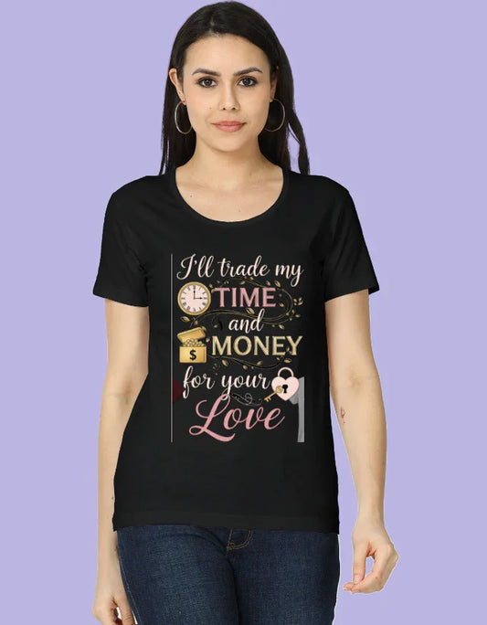 Love Is All You Need - Women's Half Sleeves Printed T-Shirt - Urban Edge