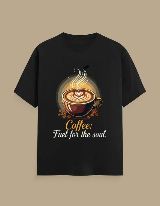 Coffee Lover | "Fuel for My Soul" Printed Tee - Urban Edge