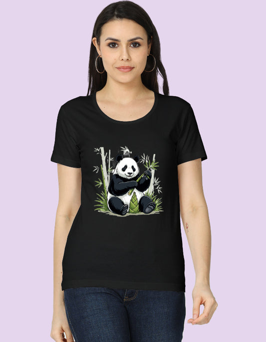 Women's Happy Panda Tee - Urban Edge
