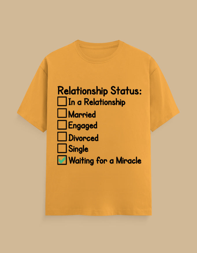 Relationship Status - Funny & Sarcastic Graphic Tee - Urban Edge