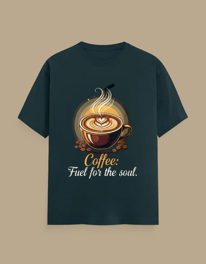Coffee Lover | "Fuel for My Soul" Printed Tee - Urban Edge