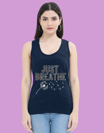 Just Breath -Nature Lover Women's Tank Top - Urban Edge