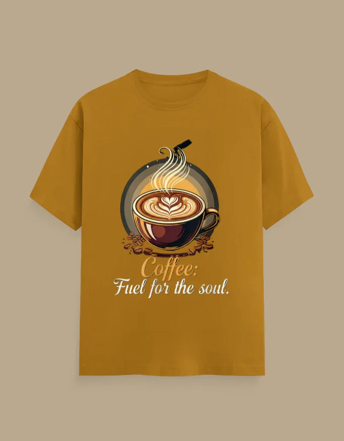 Coffee Lover | "Fuel for My Soul" Printed Tee - Urban Edge