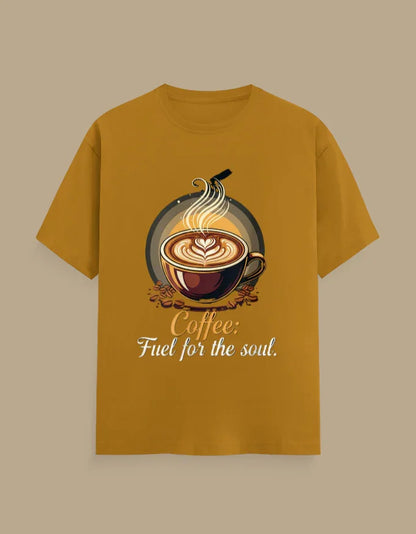 Coffee Lover | "Fuel for My Soul" Printed Tee - Urban Edge