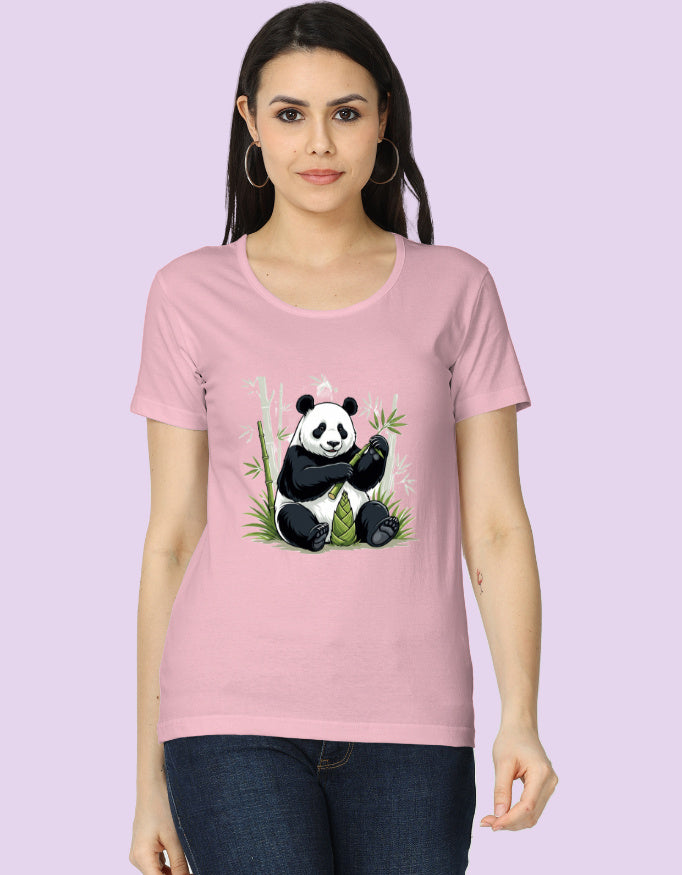 Women's Happy Panda Tee - Urban Edge