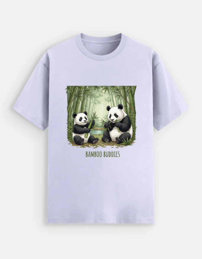 Panda Print Cotton T-Shirt - Urban Edge