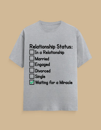 Relationship Status - Funny & Sarcastic Graphic Tee - Urban Edge