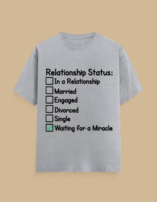 Relationship Status - Funny & Sarcastic Graphic Tee - Urban Edge