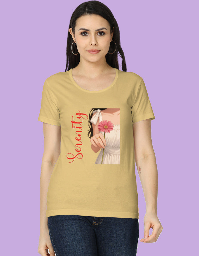 Serenity - Confident Women's Classic T-Shirt - Urban Edge