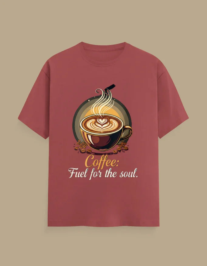 Coffee Lover | "Fuel for My Soul" Printed Tee - Urban Edge
