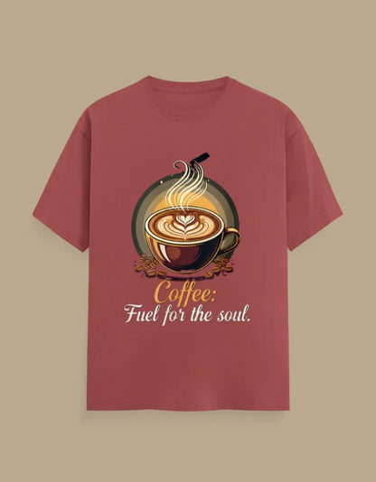 Coffee Lover | "Fuel for My Soul" Printed Tee - Urban Edge