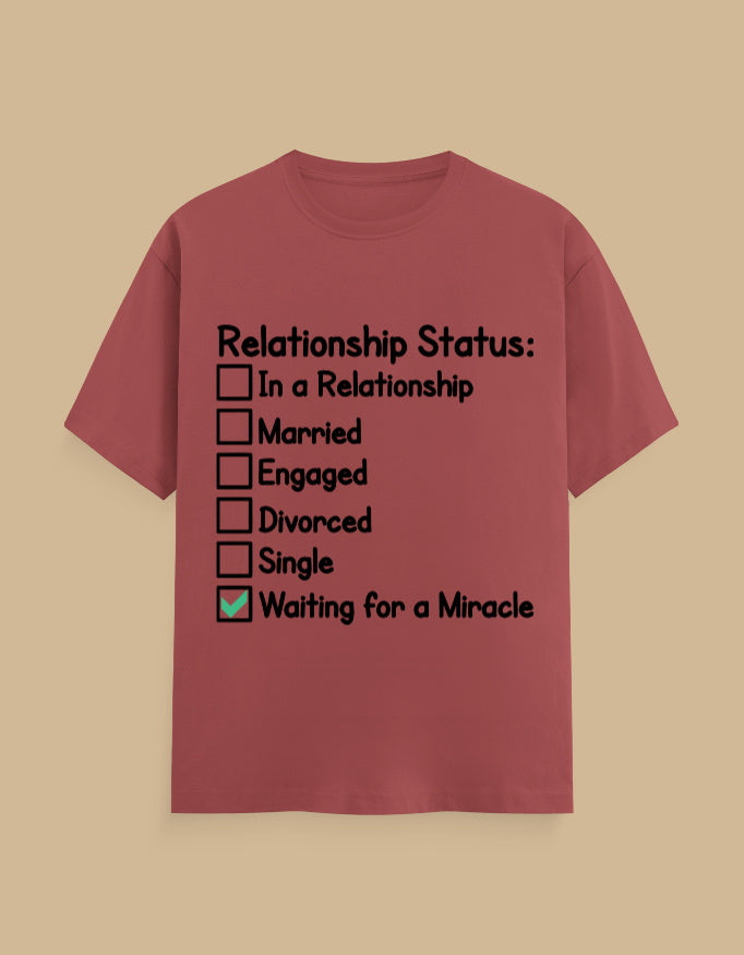 Relationship Status - Funny & Sarcastic Graphic Tee - Urban Edge