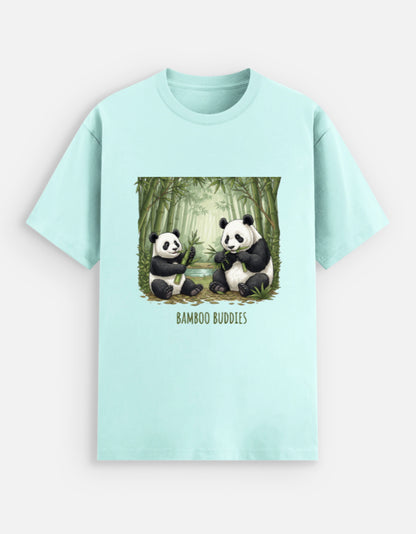 Panda Print Cotton T-Shirt - Urban Edge