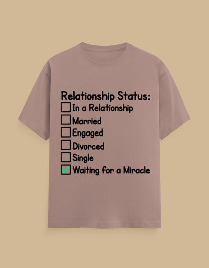 Relationship Status - Funny & Sarcastic Graphic Tee - Urban Edge