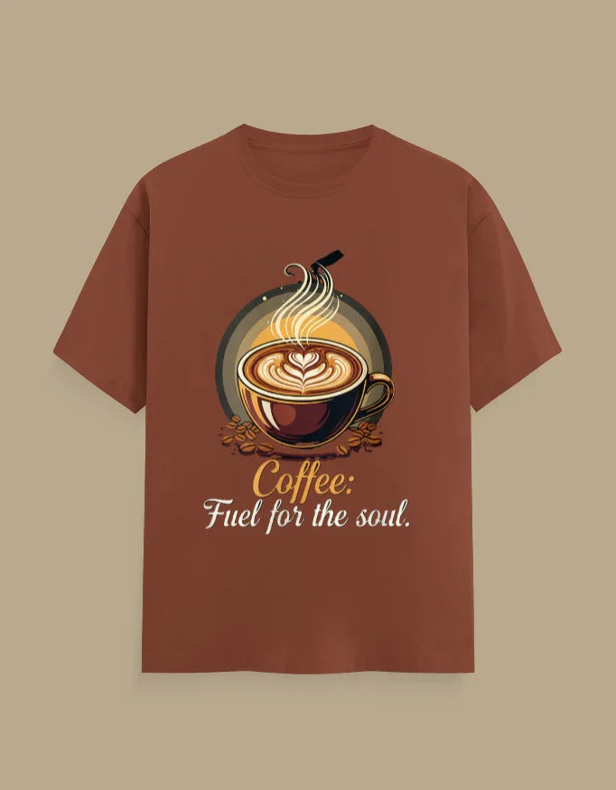 Coffee Lover | "Fuel for My Soul" Printed Tee - Urban Edge
