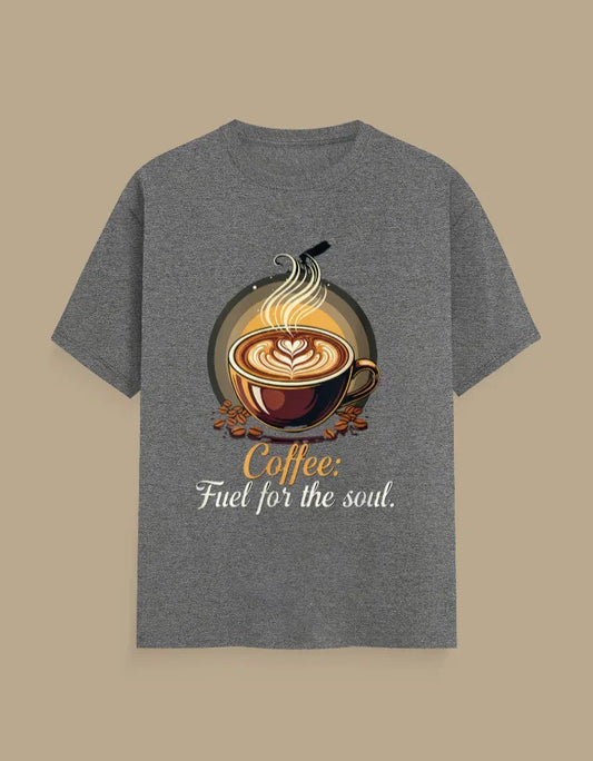 Coffee Lover | "Fuel for My Soul" Printed Tee - Urban Edge