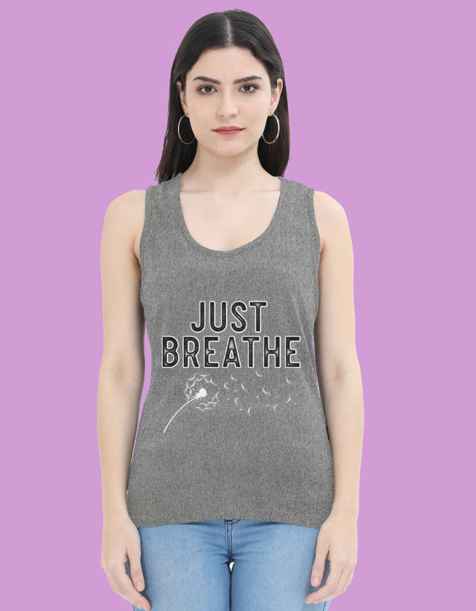Just Breath -Nature Lover Women's Tank Top - Urban Edge