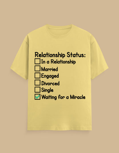 Relationship Status - Funny & Sarcastic Graphic Tee - Urban Edge